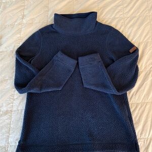 Women's ll bean mock neck fleece
